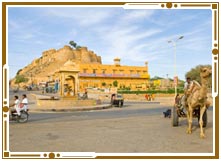 Location of Jaisalmer